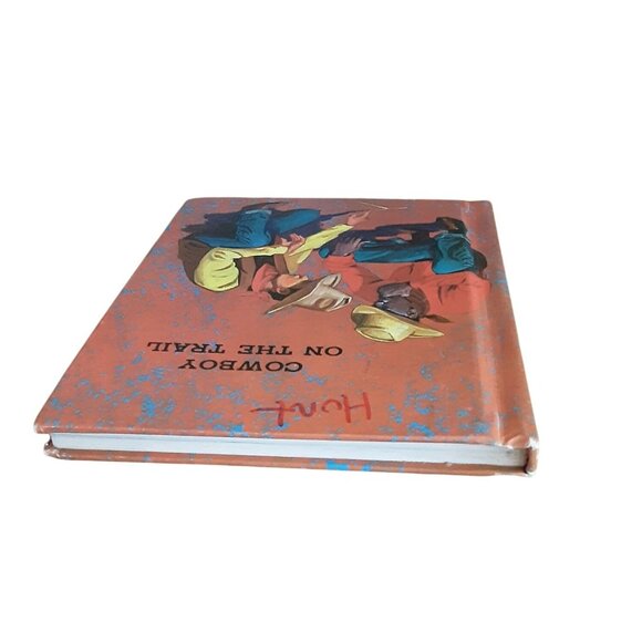 Cowboy On The Trail Donald Russell Benefic Press 1960 Illustrations Max Ranft HC - Picture 8 of 12